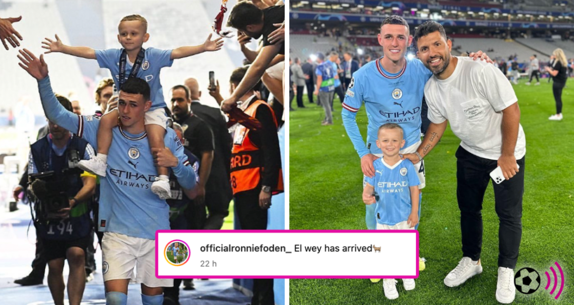 Phil Foden’s Son "El Wey" Goes Viral With New Instagram